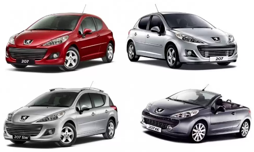 Autorádio PEUGEOT 207 JVC KD-T702BT Bluetooth s instalační sadou