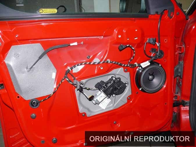 Reproduktory ŠKODA ROOMSTER ESX HZ6.2W Přední s redukcemi