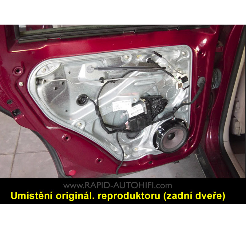 Reproduktory VW PASSAT B5 B5.5 ESX HZ6.2W s redukcemi
