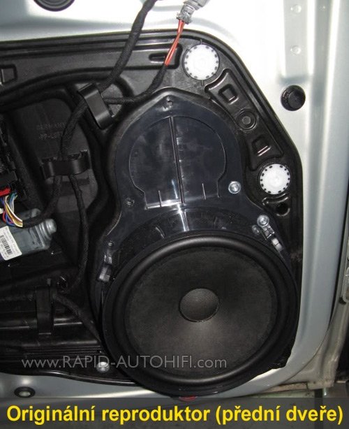 Reproduktory VW PASSAT B6 ESX HZ6.2W Přední s redukcemi