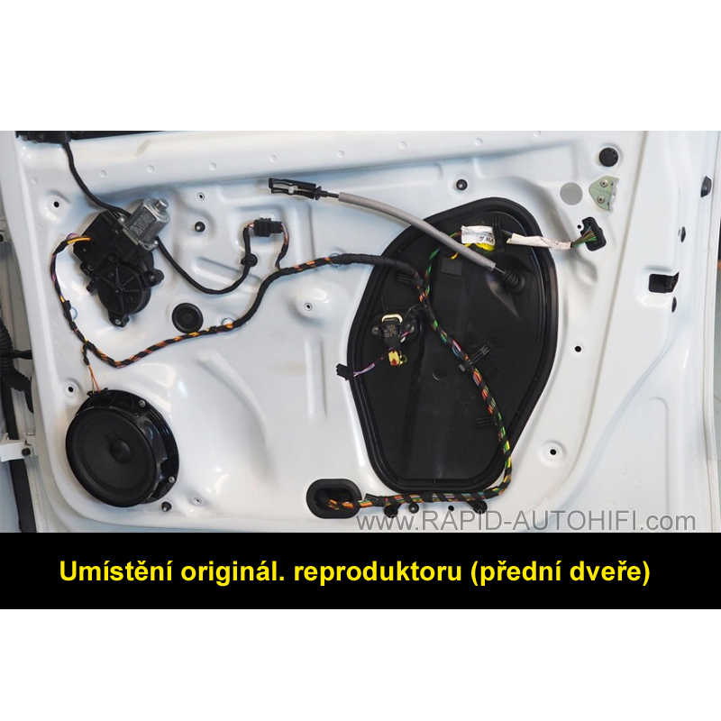 Reproduktory VW Polo 2009-2017 ESX HZ62 s redukcemi