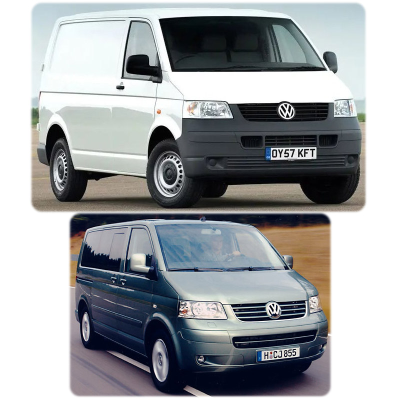 Reproduktory VW Transporter T5 ESX HZ62 s redukcemi