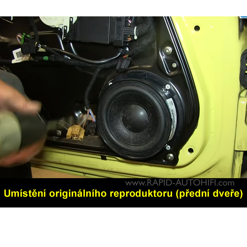 Reproduktory VW NEW BEETLE ESX SXE62 s redukcemi