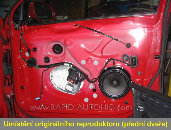 Reproduktory VW Jetta 2005-2016 ESX SXE62 Přední s redukcemi