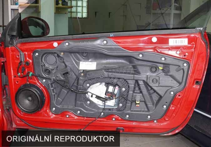 Reproduktory VW EOS ESX SXE62 s redukcemi