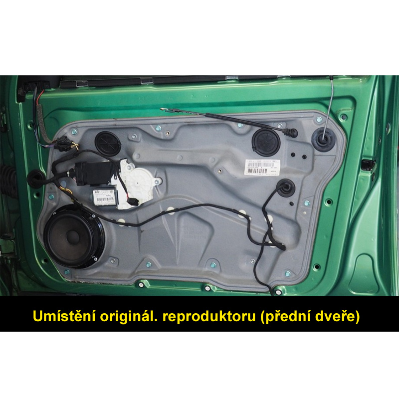 Reproduktory VW BORA Renegade RX62 Přední+Zadní s redukcemi