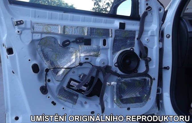 Reproduktory RENAULT Fluence ESX HZ52 s redukcemi