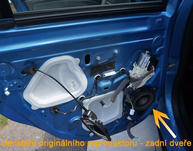 Reproduktory RENAULT Fluence ESX HZ52 s redukcemi