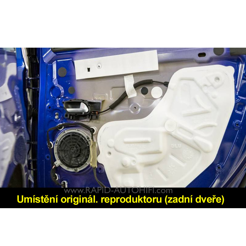 Reproduktory CITROEN C4 Picasso ESX SXE62 sada s redukcemi