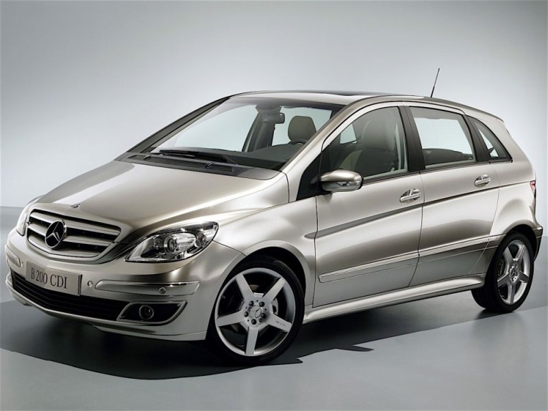 Autorádio MERCEDES B W245 2005-2011 JVC KD-T922BT Bluetooth s instalační sadou