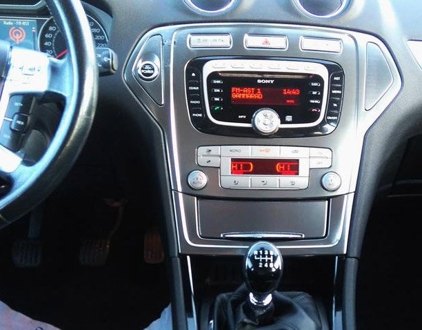 Autorádio FORD Mondeo 2007-2014 JVC KD-X382BT Bluetooth s instalační sadou