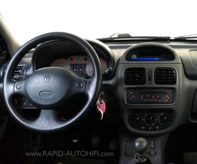 Autorádio RENAULT Clio 1998-2005 JVC KD-X282BT Bluetooth s instalační sadou