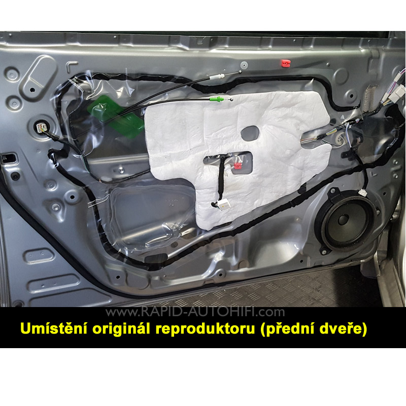 Reproduktory TOYOTA Auris E180 ESX SXE62 s redukcemi