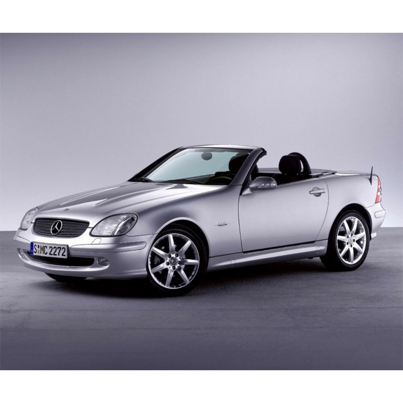 Autorádio MERCEDES SLK R170 JVC KD-X382BT Bluetooth s instalační sadou