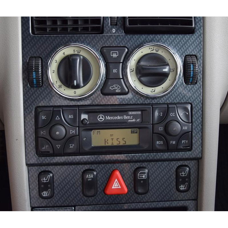 Autorádio MERCEDES SLK R170 JVC KD-T702BT Bluetooth s instalační sadou