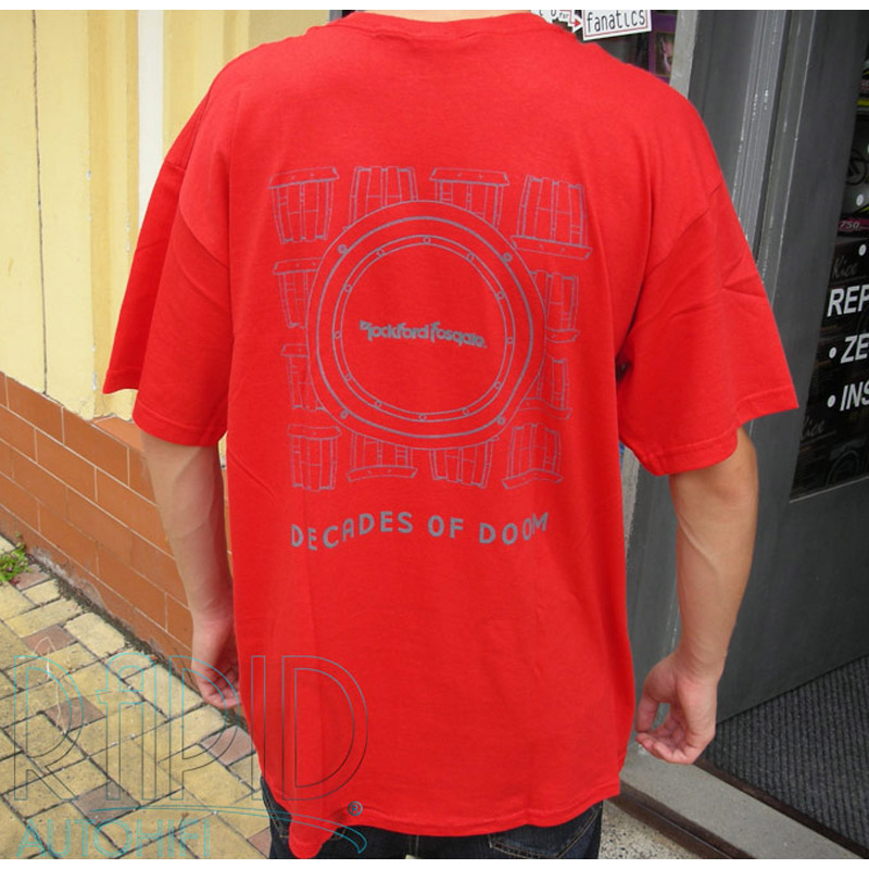 Rockford Fosgate Tričko Decades Of Doom T-Shirt L
