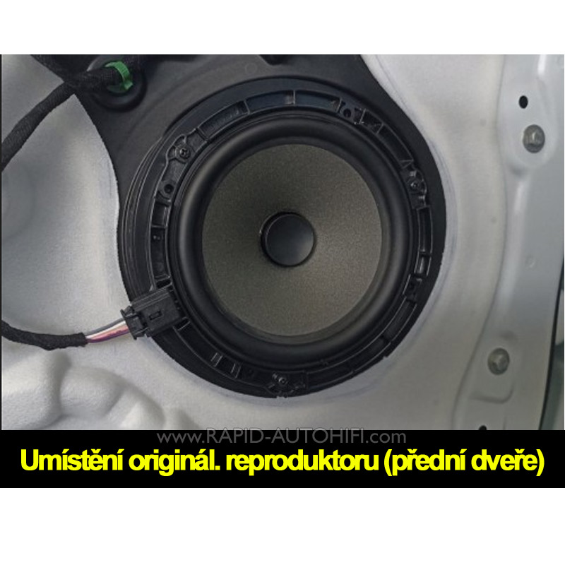 Reproduktory PEUGEOT Partner od 2018 ESX HZ6.2W s redukcemi s redukcemi