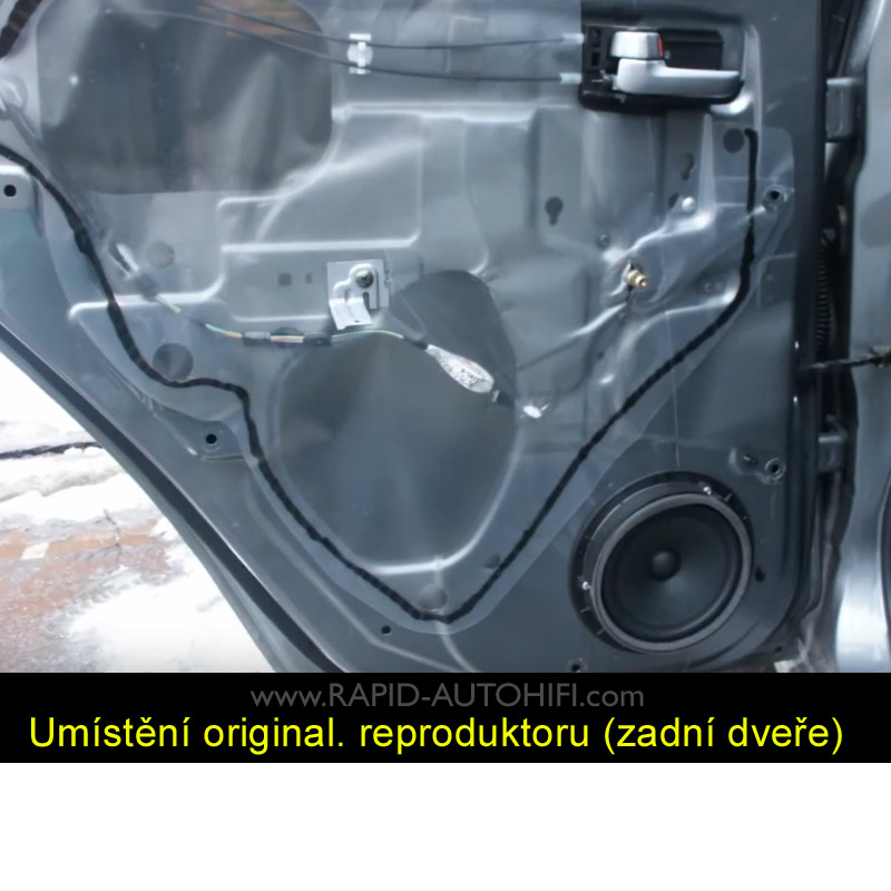 Reproduktory SUZUKI Swift ESX SXE62 s redukcemi