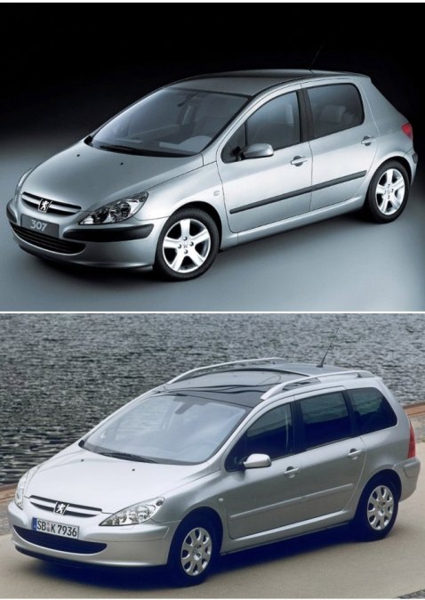 Autorádio PEUGEOT 307 2002-2005 JVC KD-X162 s instalační sadou