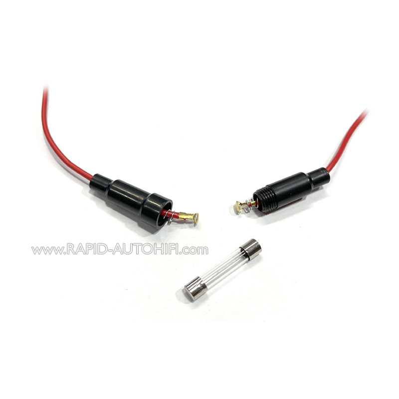 Pojistkové pouzdro pro skleněnou pojistku 6 x 30 mm