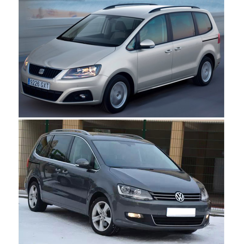 Reproduktory SEAT Alhambra VW Sharan od 2010 ESX SXE6.2W přední s redukcemi