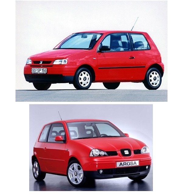 Reproduktory SEAT Arosa ESX SXE62 sada s redukcemi