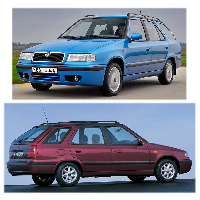 Reproduktory ŠKODA FELICIA Kombi ESX HZ462 Zadní 