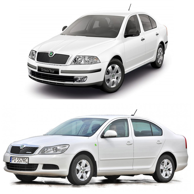 Reproduktory ŠKODA OCTAVIA II. ESX SXE62 Přední+Zadní s redukcemi