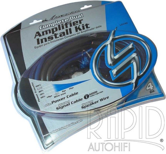 Kabelová sada Lightning Audio LCK4D 