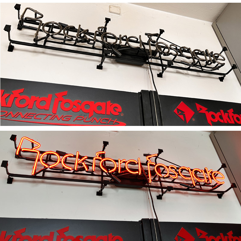 Rockford Fosgate Neon Sign 1.20 m