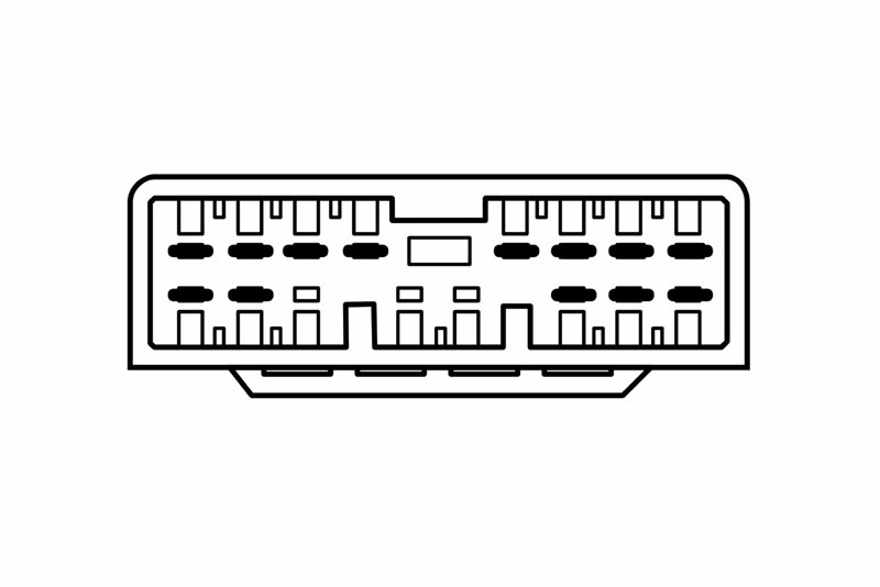 ISO konektor Honda do 1999