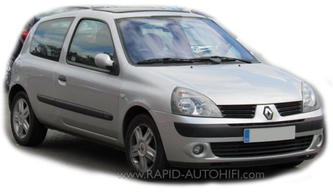 Autorádio RENAULT Clio 1998-2005 JVC KD-X162 s instalační sadou