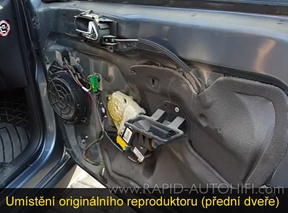 Reproduktory CITROEN C4 2004-2010 ESX HZ6.2W sada s redukcemi