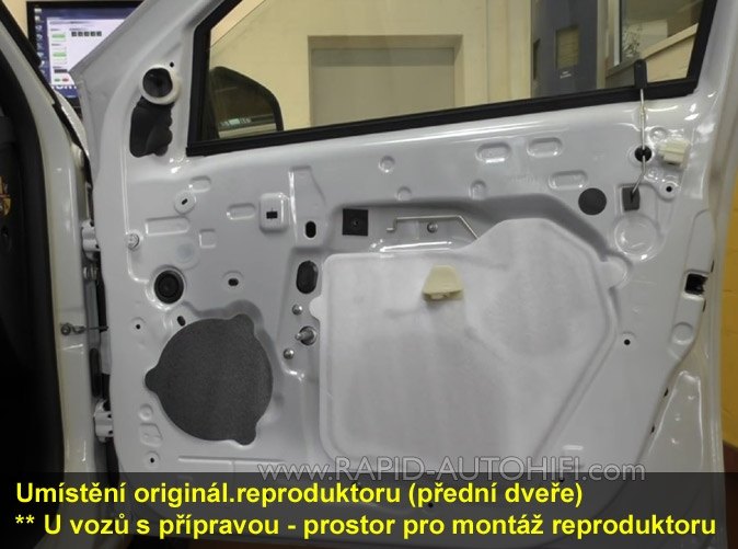 Reproduktory DACIA Duster 2017-2024 ESX HZ62 sada s redukcemi