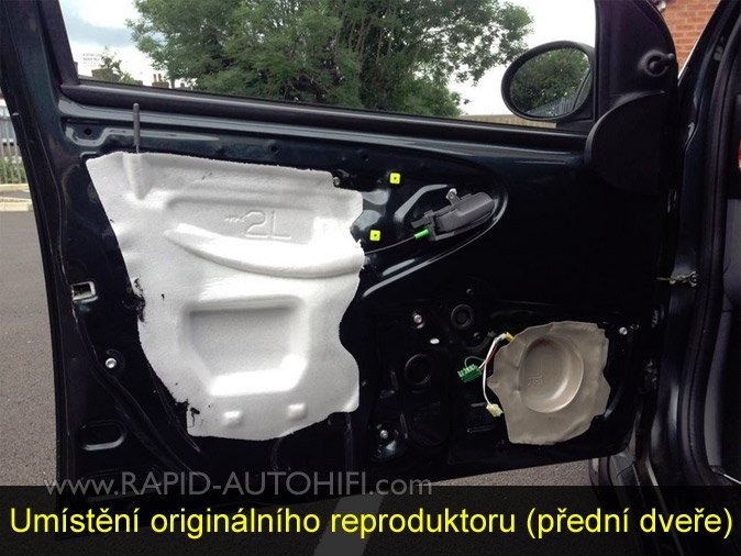 Reproduktory CITROEN C1 Renegade RX62 sada s redukcemi