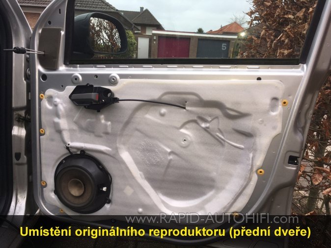 Reproduktory FIAT Panda Renegade RX62 Přední sada s redukcemi
