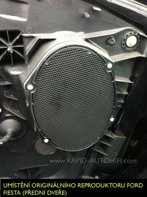 Reproduktory FORD Fiesta 2002-2008 ESX HZ572 s redukcemi