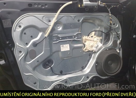 Reproduktory FORD Kuga 2008-2012 ESX HZ6.2W Přední s redukcemi