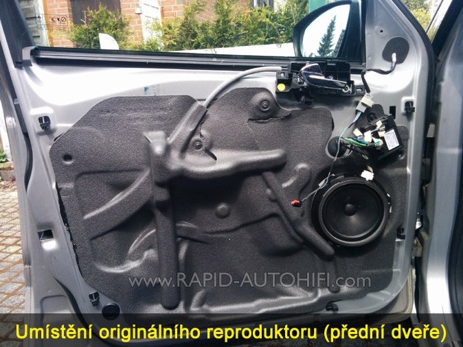 Reproduktory FORD S-MAX 2006-2015 Crunch DSX62 s redukcemi