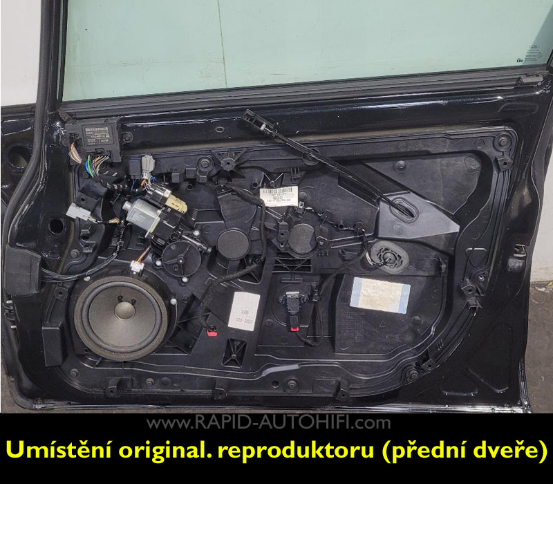 Reproduktory FORD Fiesta 2008-2018 ESX SXE62 Přední+Zadní s redukcemi