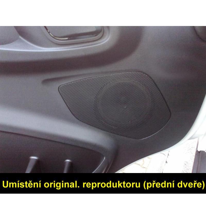 Reproduktory IVECO Daily od 2014 ESX SXE62 sada s redukcemi