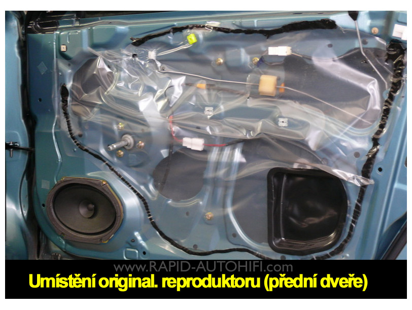 Reproduktory MAZDA 323F přední ESX HZ572 s redukcemi