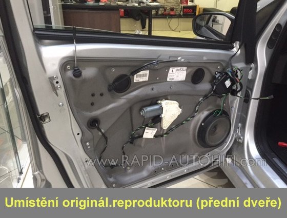 Reproduktory MERCEDES-BENZ A W169 Renegade RX62 Přední s redukcemi