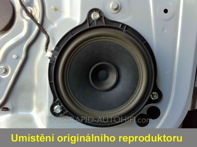 Reproduktory NISSAN Qashqai 2007-2014 Renegade RX62 s redukcemi