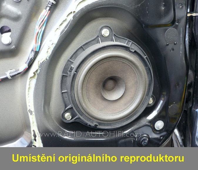Reproduktory NISSAN Micra 2003-2010 Renegade RX62 s redukcemi