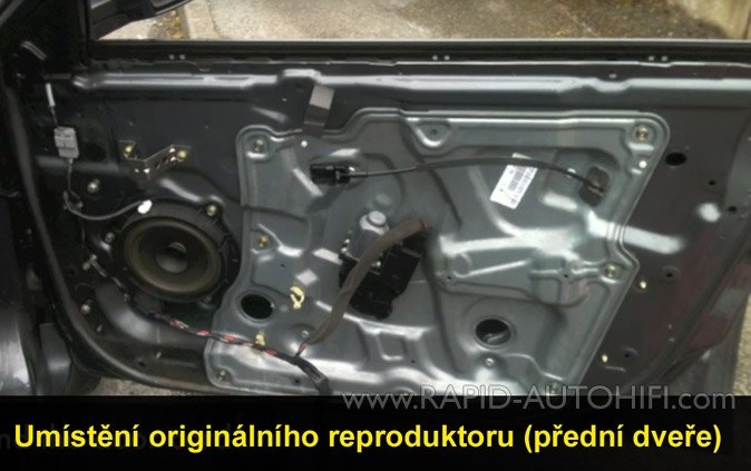 Reproduktory NISSAN Primera P12 ESX SXE62 sada s redukcemi