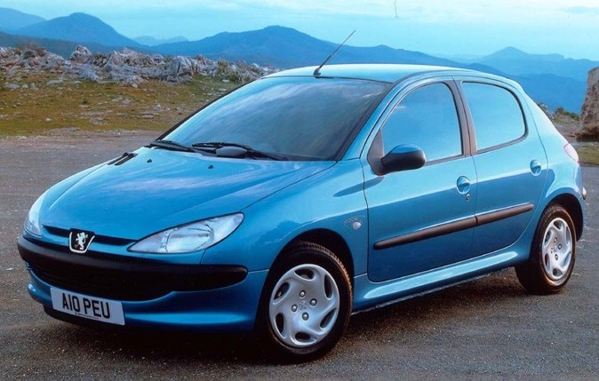 Reproduktory PEUGEOT 206 ESX HZ52 Zadní s redukcemi