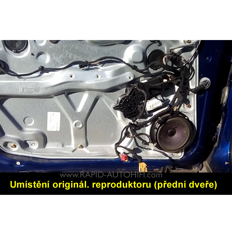 Reproduktory VW PASSAT B5 B5.5 Renegade RX62 s redukcemi