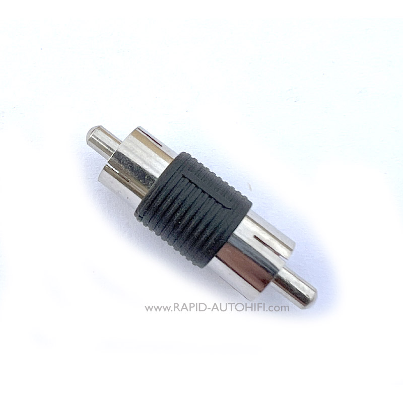 Cinch Spojka 2x RCA Samec