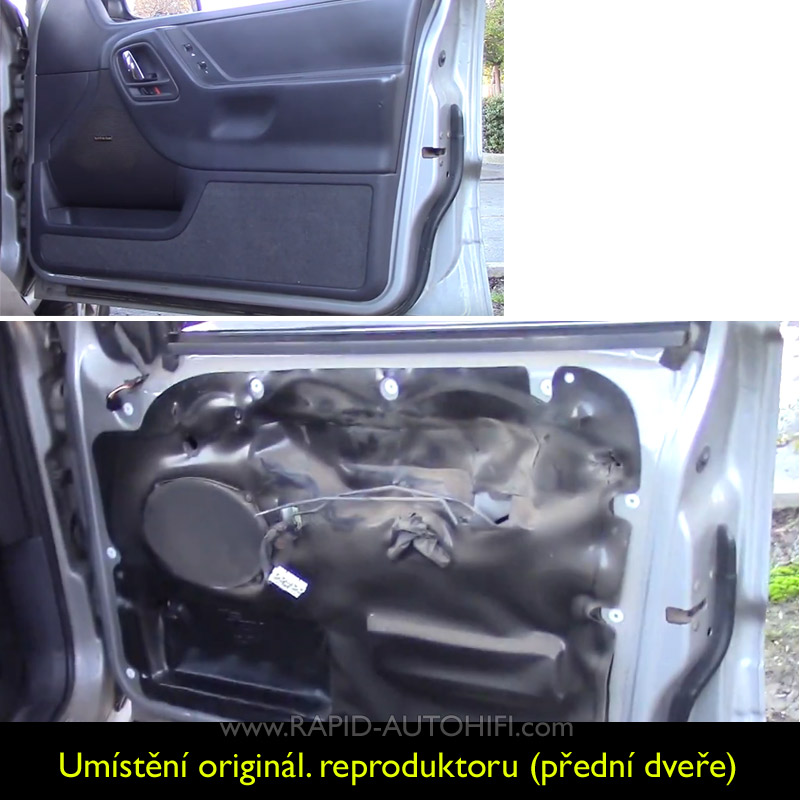 Reproduktory JEEP Grand Cherokee Lightning Audio LA-1694 s redukcemi